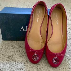 Armani jeans size 38/ us 7.5 ballet flats